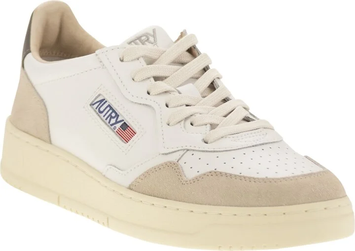 Medalist Low - Leather And Suede Sneakers - Image 2