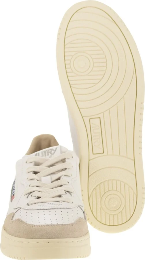 Medalist Low - Leather And Suede Sneakers - Image 5