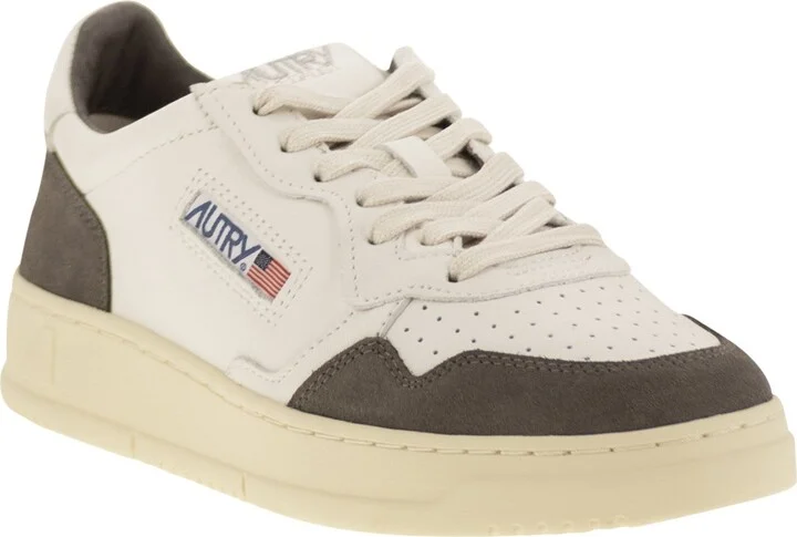 Medalist Low - Leather And Suede Sneakers - Image 2