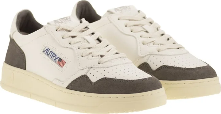 Medalist Low - Leather And Suede Sneakers - Image 4