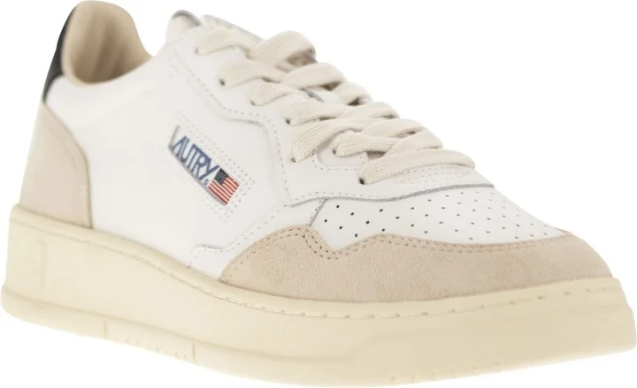Medalist Low - Leather And Suede Sneakers - Image 2
