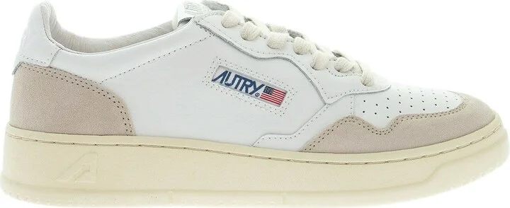 Medalist Low - Leather And Suede Sneakers