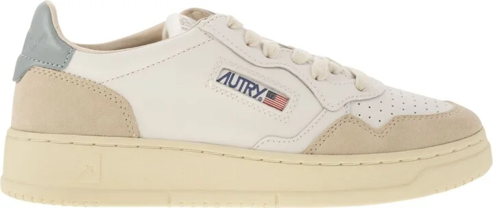 Medalist Low - Leather And Suede Sneakers