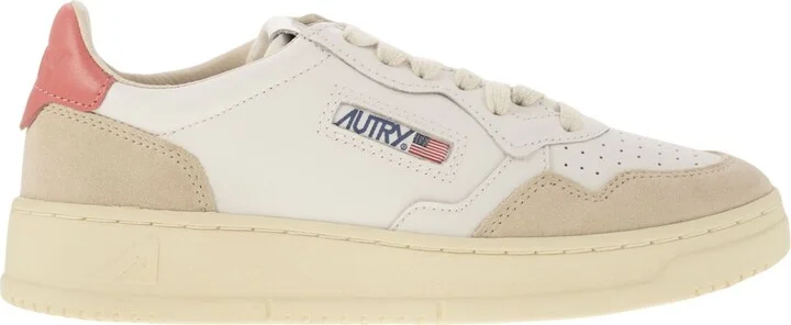 Medalist Low - Leather And Suede Sneakers