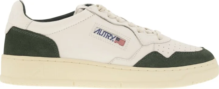 Medalist Low - Leather And Suede Sneakers