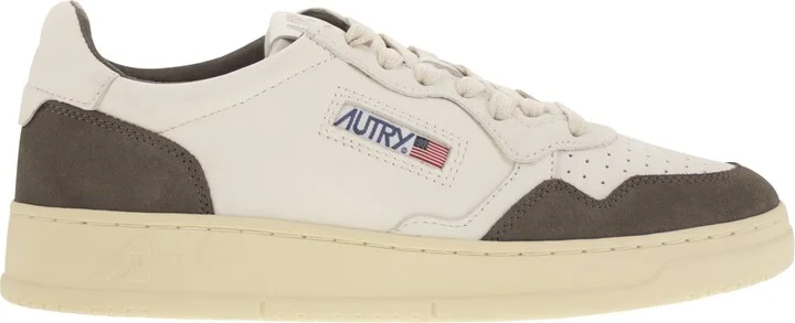 Medalist Low - Leather And Suede Sneakers