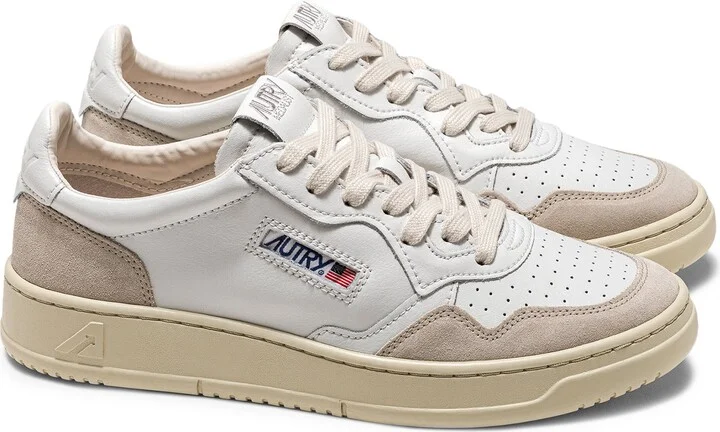 WHITE/ GREY GOAT/ SUEDE