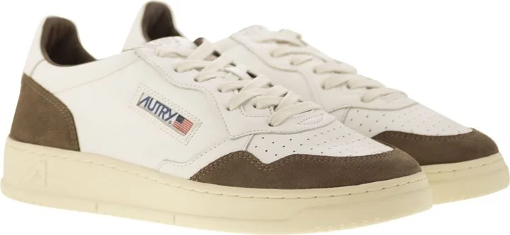 Medalist Low - Sneakers In Goatskin And Suede - Image 4