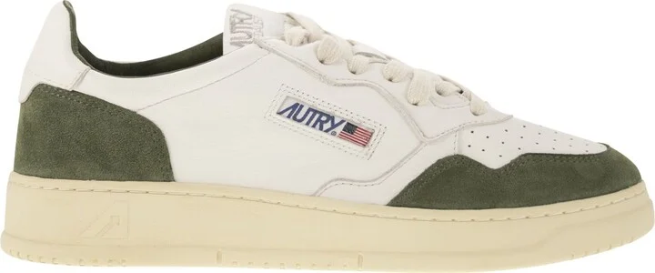 Medalist Low - Sneakers In Goatskin And Suede