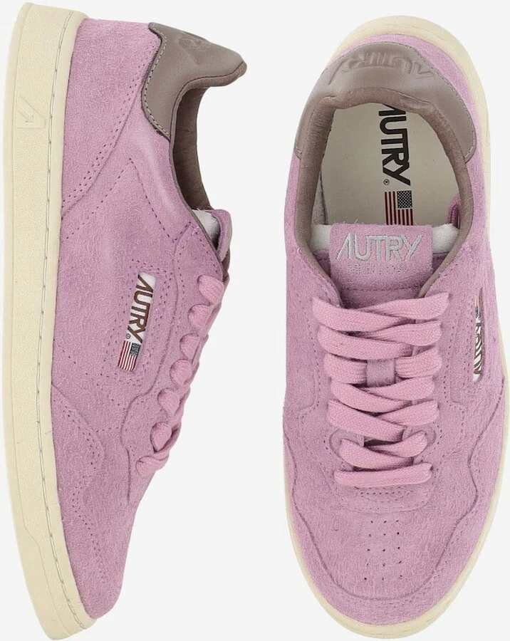 Medalist Low Sneakers In Suede Hair Sand Effect - Image 2