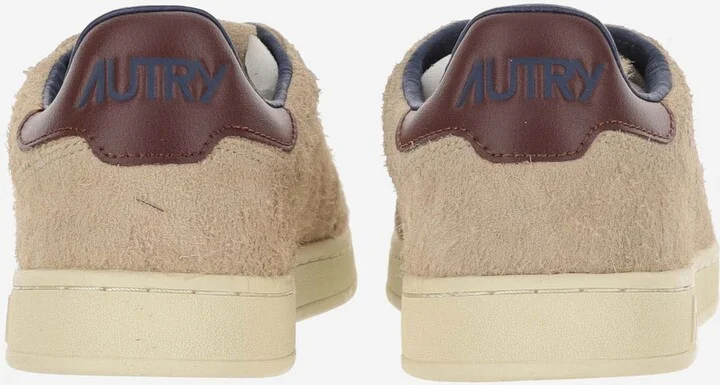 Medalist Low Sneakers In Suede Hair Sand Effect - Image 4
