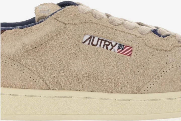 Medalist Low Sneakers In Suede Hair Sand Effect - Image 5