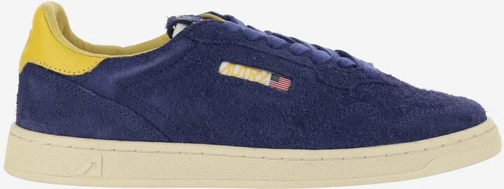 Medalist Low Sneakers In Suede Hair Sand Effect