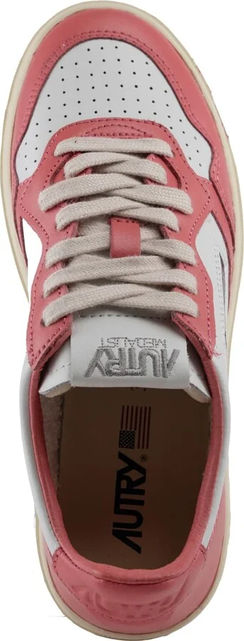 Medalist Low Sneakers In Two-tone Leather - Image 3
