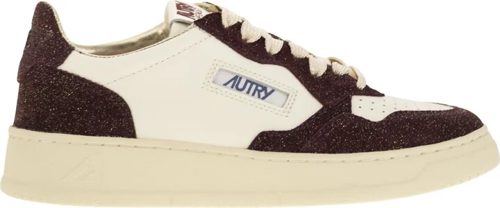 Medalist Low - Sneakers With Two-tone Glitter