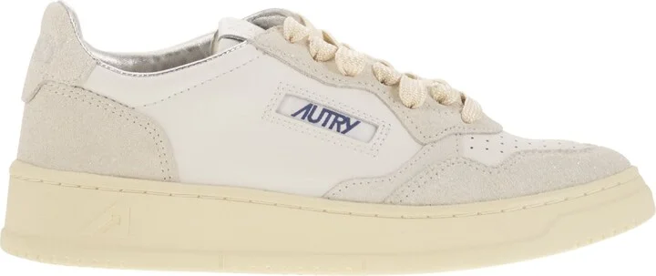 Medalist Low - Sneakers With Two-tone Glitter