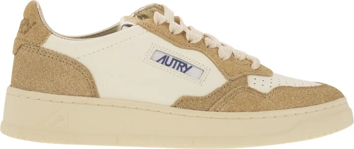 Medalist Low - Sneakers With Two-tone Glitter