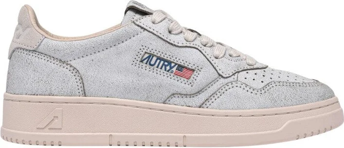 Medalist Low Sue Scrap Wht Pinktint Sneakers