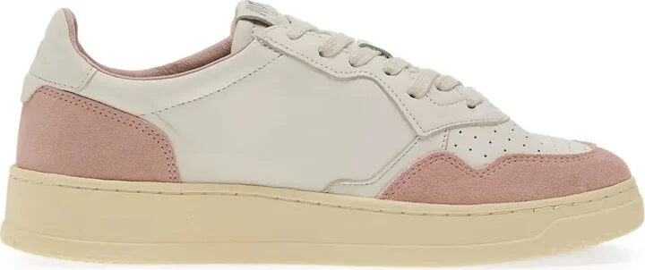 Medalist Low suede panelled sneakers