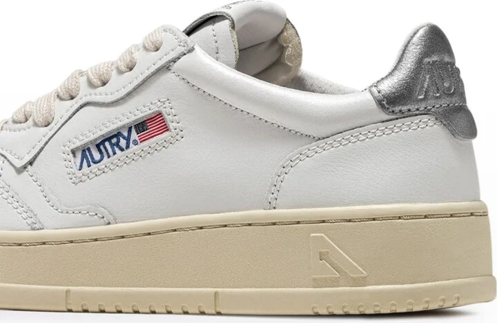 Medalist Low-Top Bicolor Leather Sneakers - Image 8