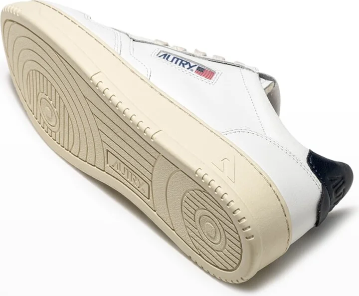 Medalist Low-Top Bicolor Leather Sneakers - Image 2