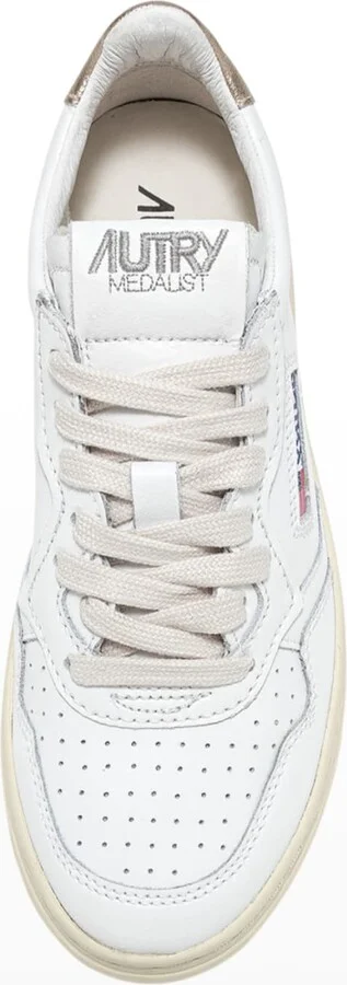 Medalist Low-Top Bicolor Leather Sneakers - Image 2