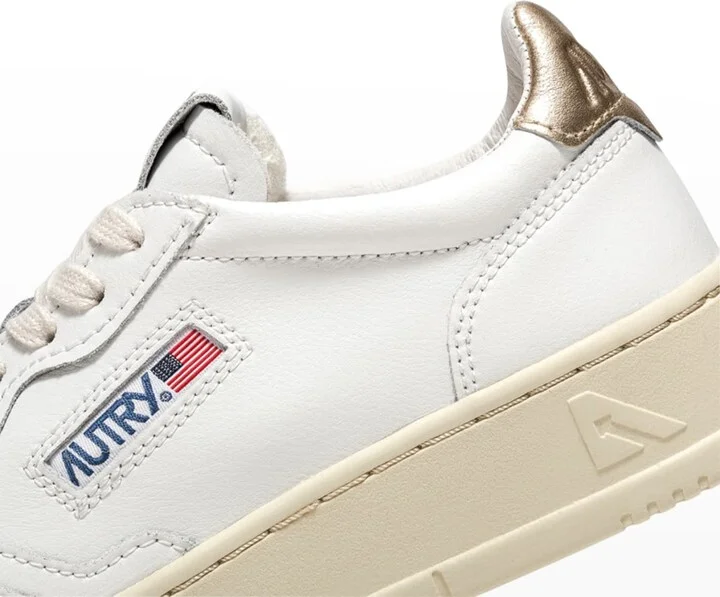 Medalist Low-Top Bicolor Leather Sneakers - Image 11