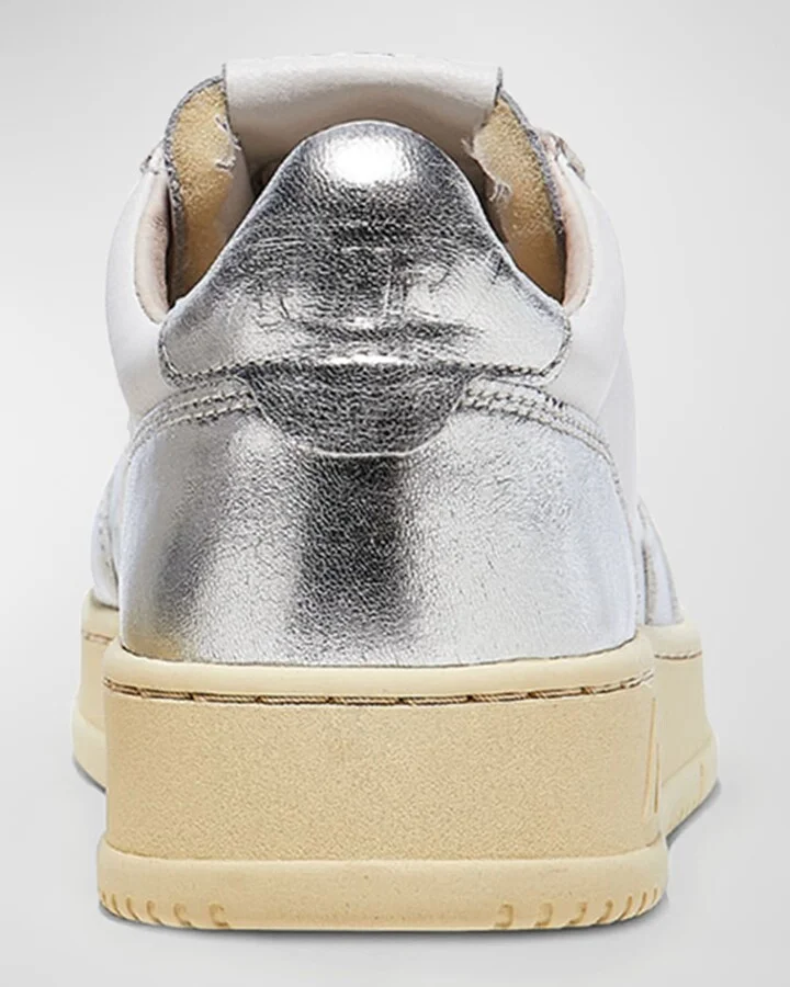 Medalist Low-Top Bicolor Leather Sneakers - Image 8