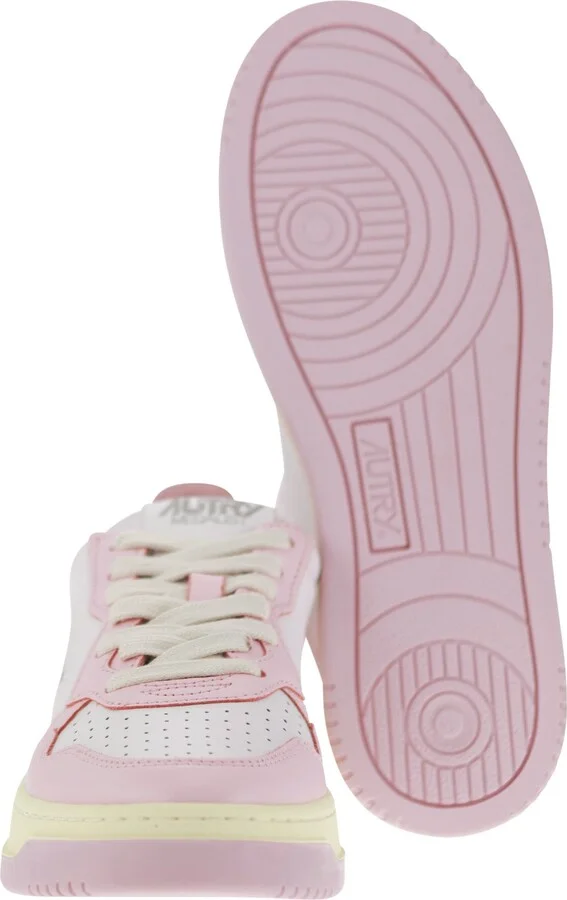 Medalist Low - Two-tone Leather Sneakers - Image 5