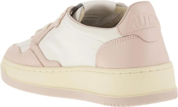 Medalist Low - Two-tone Leather Sneakers - Image 3
