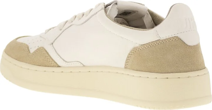 Medalist Low - Two-tone Leather Sneakers - Image 3