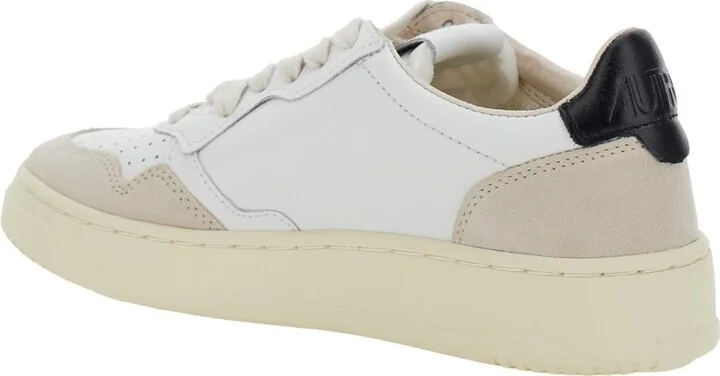 'medalist Low' White Sneakers With Logo Detail And Heel Tab In Leather Woman - Image 3