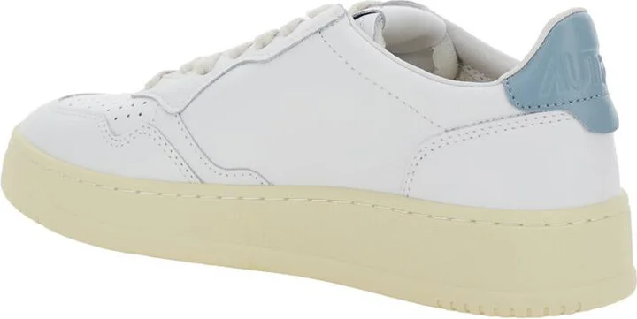 'Medalist Low' White Sneakers With Logo Detail And Heel Tab In Leather Woman - Image 3