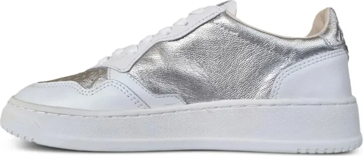 Medalist Low WMNS "White/Silver" sneakers - Image 2
