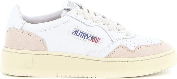 Medalist Lowleat Suede White Sneakers