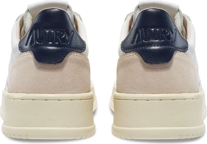Medalist Lowleat Suede Wht Blue - Image 3