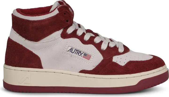 Medalist Mid Sneakers In Hair-effect Suede