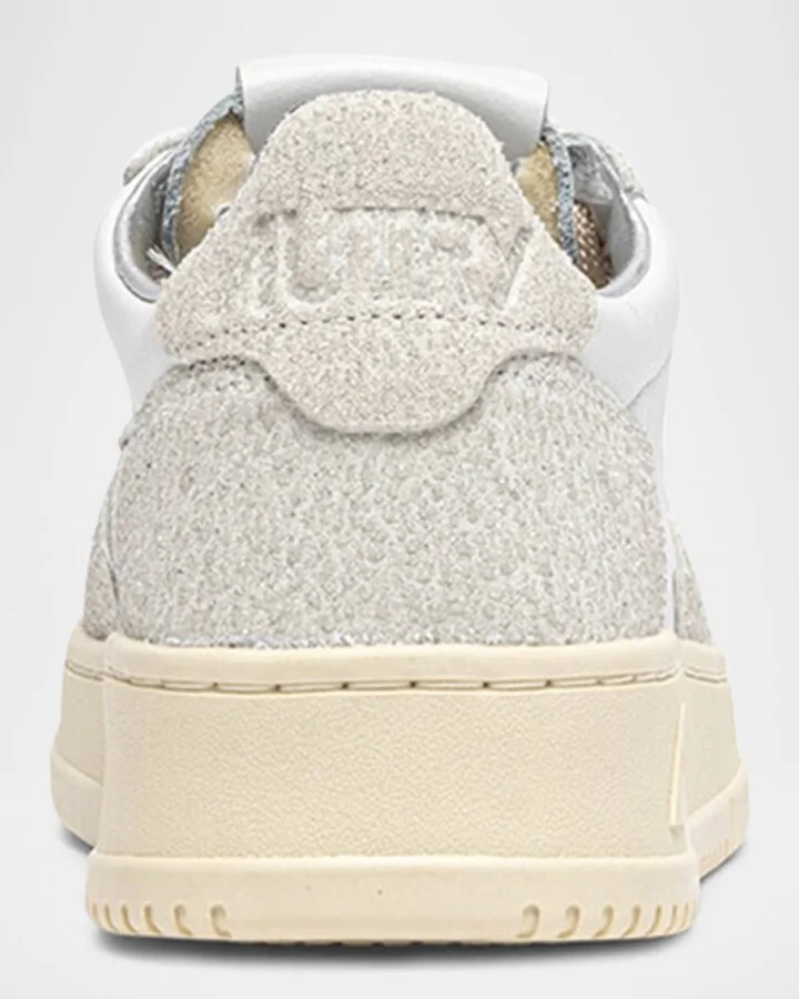 Medalist Mixed Leather Low-Top Sneakers - Image 5