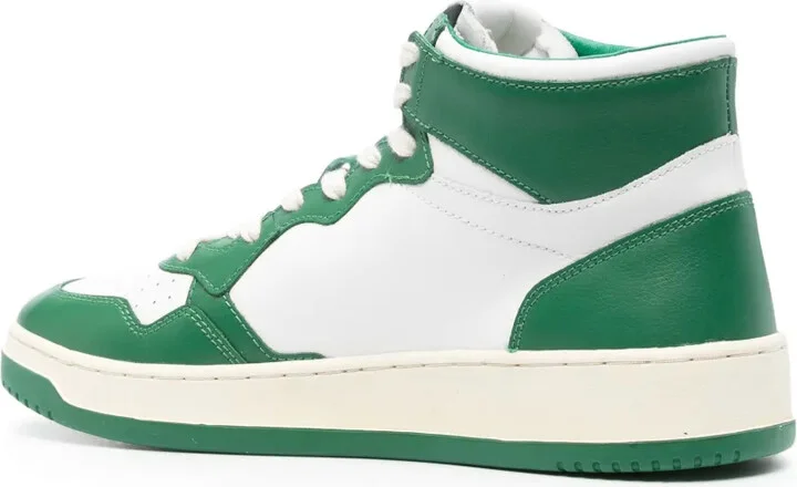 Medalist panelled leather sneakers - Image 3