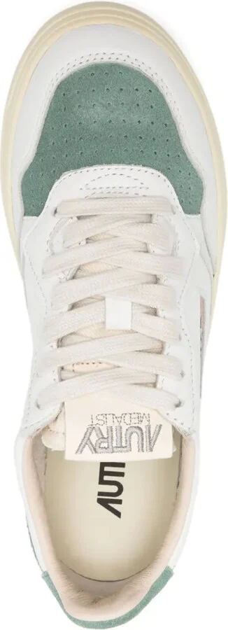Medalist panelled leather sneakers - Image 4