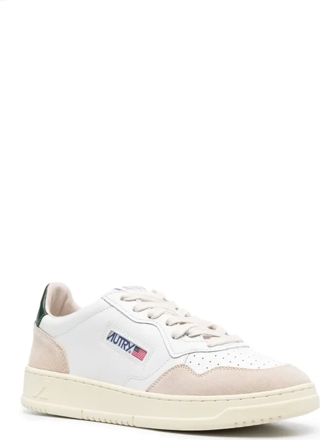Medalist panelled leather sneakers - Image 2