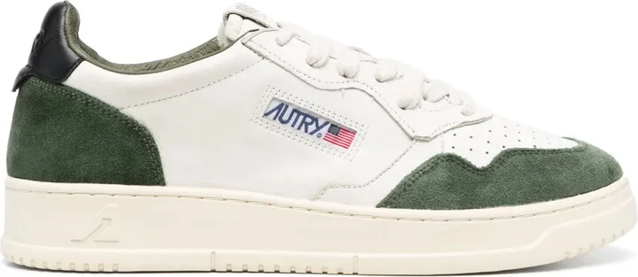 Medalist panelled low-top sneakers