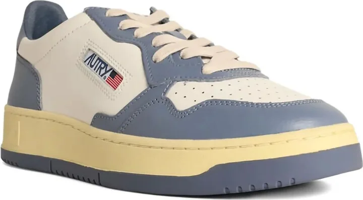 Medalist perforated leather low-top sneakers - Image 2