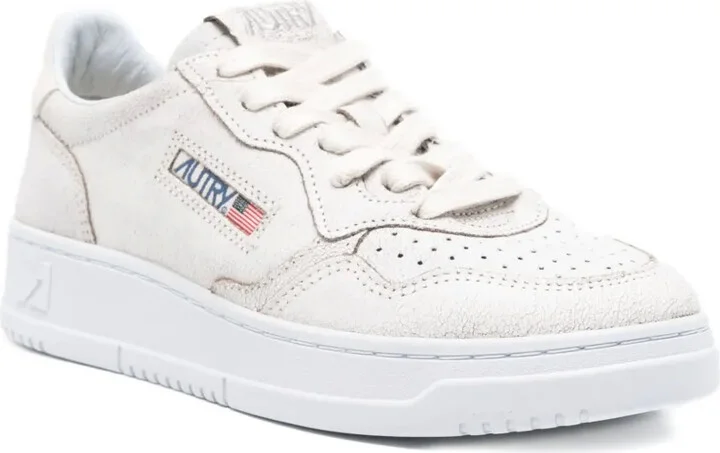 Medalist perforated leather sneakers - Image 2