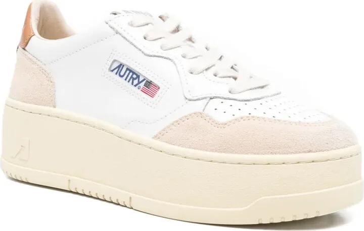 Medalist platform leather sneakers - Image 2