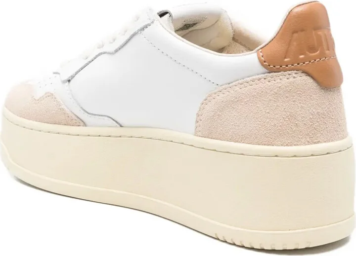 Medalist platform leather sneakers - Image 3