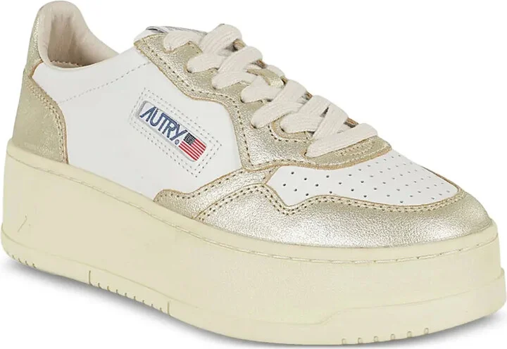 Medalist platform leather sneakers - Image 2