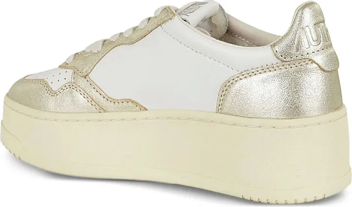 Medalist platform leather sneakers - Image 3