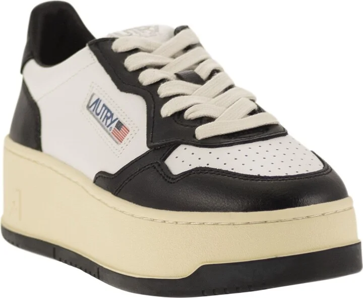 Medalist Platform - Leather Trainers - Image 2
