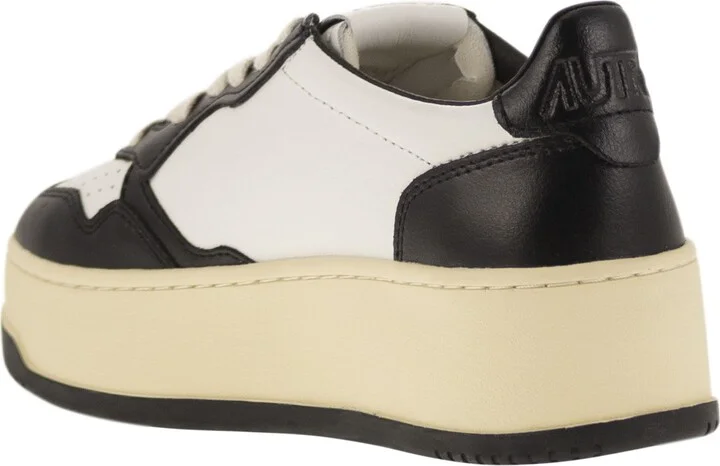Medalist Platform - Leather Trainers - Image 3
